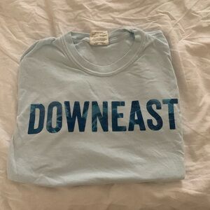 Downeast Cider branded tee